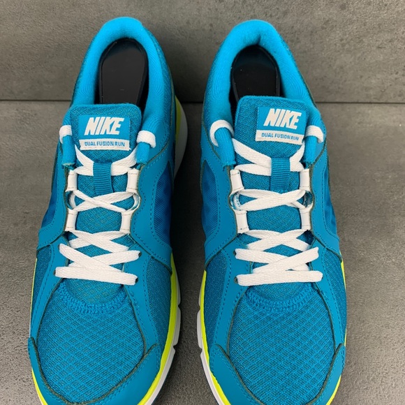 Nike Boys  Size 6 Y Dual Fusion 525593-401 Green Running shoes Sneakers. - Picture 3 of 11